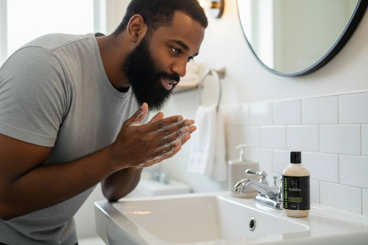 GENTLE CLEANSING BEARD AND FACE WASH